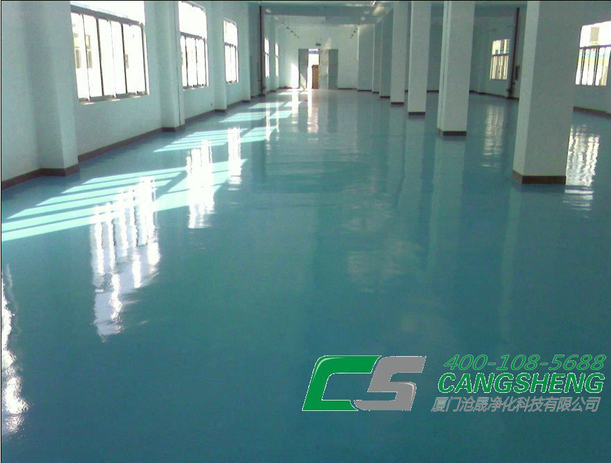 沧晟地板漆厂家 地坪工程环氧树脂地坪的施工工艺与养护技巧