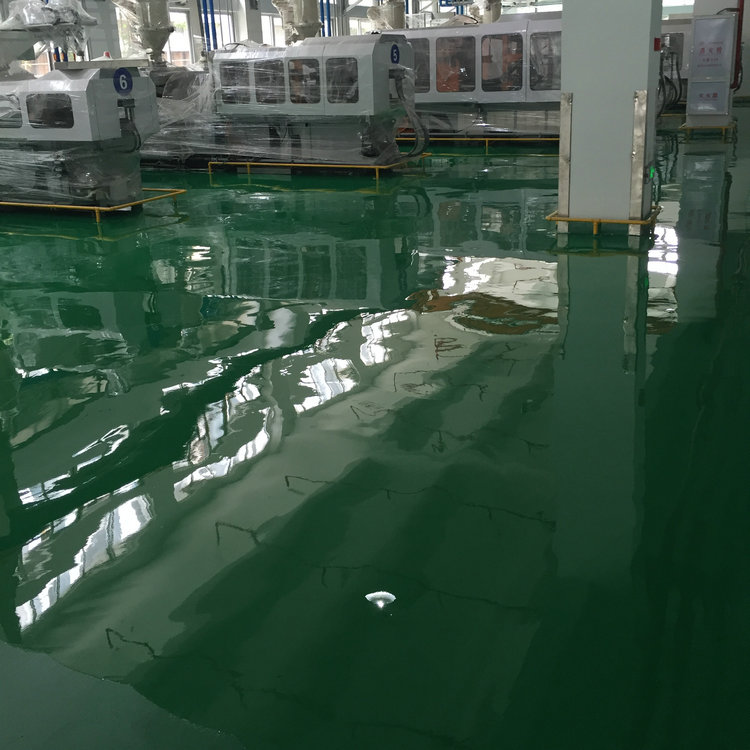 沧晟地坪漆厂家浅谈地坪漆地面滚筒痕迹重、分色的原因有哪些因素