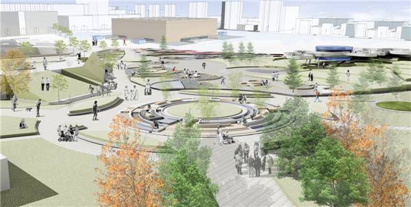 城市公共景观建设不可少的透水地坪